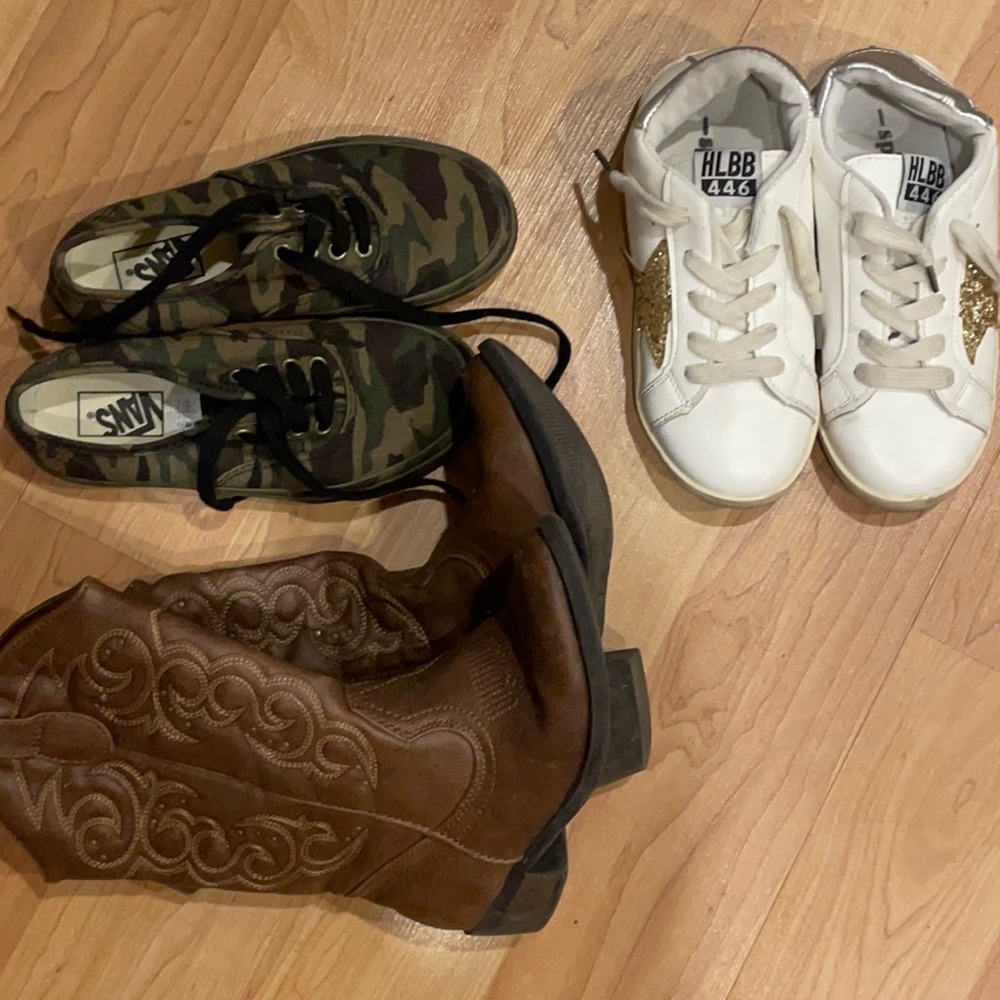 Bundle of girls size 13 shoes